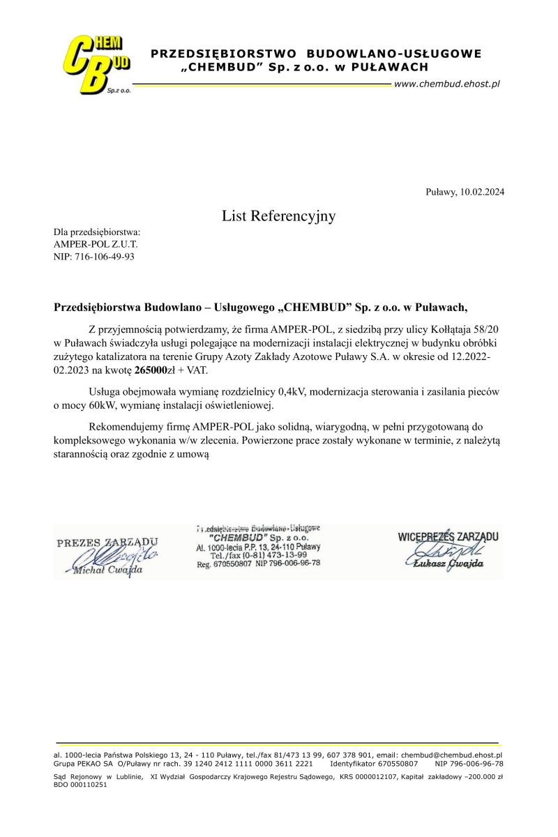 CHEMBUD CWAJDA REFERENCJE-1